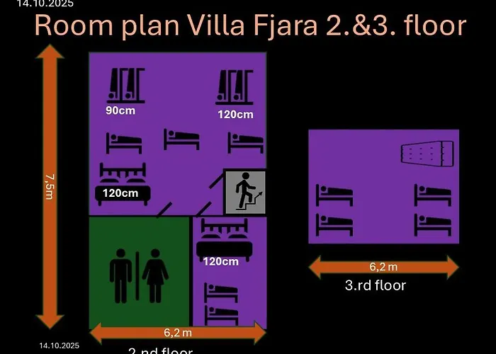 Fjara Sleeps 34 * Stange